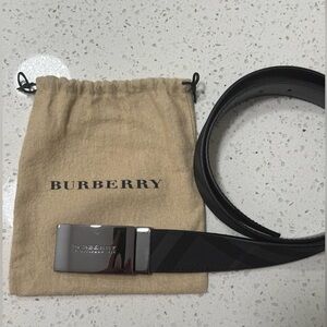 EUC Burberry Belt
